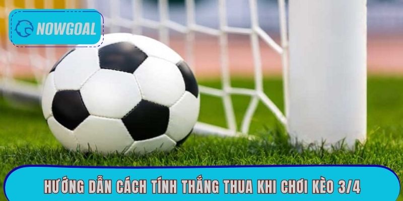 Hướng dẫn cách tính thắng thua khi chơi kèo 3/4